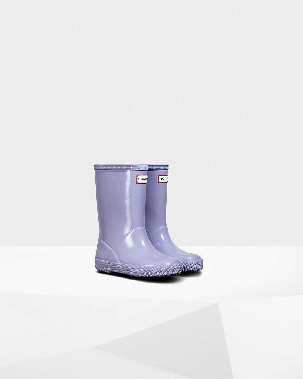 Bottes de Pluie Hunter Original First Classic Gloss Enfant Violette LEZPBCH-32